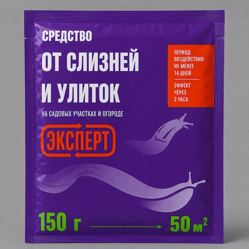 Средство Эксперт от слизней и улиток
